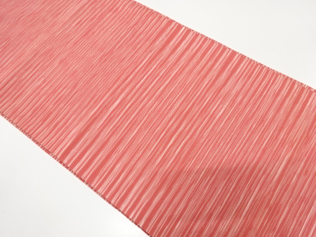 作家物　綴れ　絣柄織り出し　名古屋帯